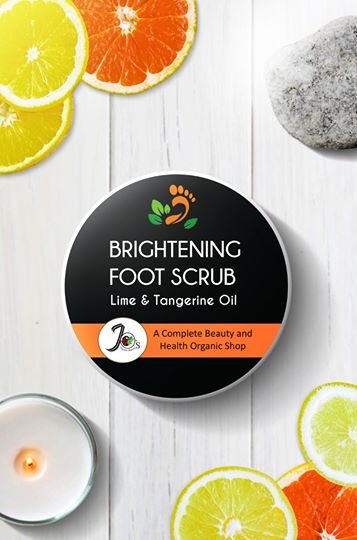 Brightening Foot scrub